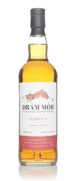 Benriach 10 Year Old 2016 Cask #196 - Dram Mor Single Malt Scotch Whisky | 700ML at CaskCartel.com