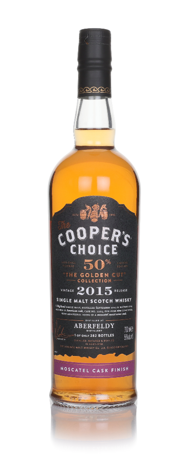 Aberfeldy 9 Year Old 2015 - The Cooper's Choice The Golden Cut Collection Single Malt Scotch Whisky | 700ML at CaskCartel.com
