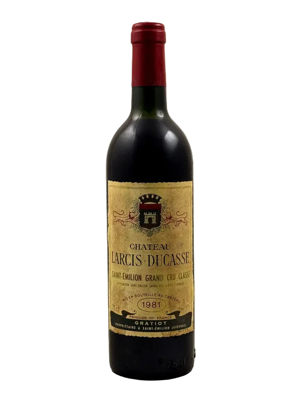 1981 | Chateau Larcis Ducasse | Saint-Emilion Grand Cru at CaskCartel.com