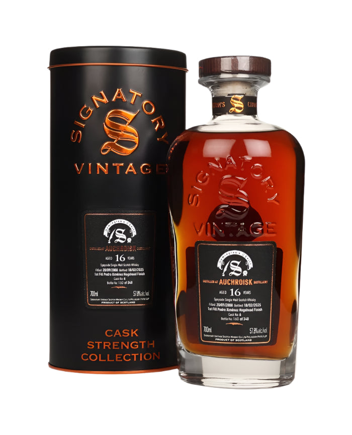 Auchroisk 16 Year Old 2008 Cask #6 - Cask Strength Collection (Signatory) Single Malt Scotch Whisky | 700ML at CaskCartel.com
