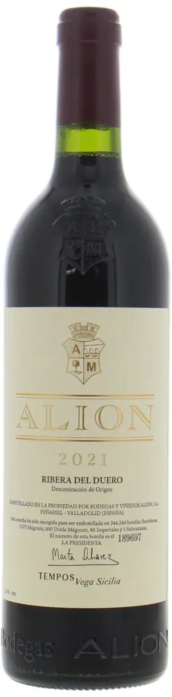 2021 | Vega Sicilia | Alion at CaskCartel.com