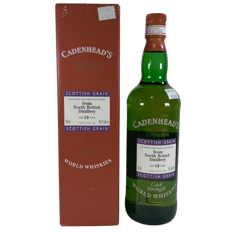 1978 North British Cadenhead's 19 Year Old 'Authentic Collection' Cask Strength Single Grain Scotch Whisky at CaskCartel.com