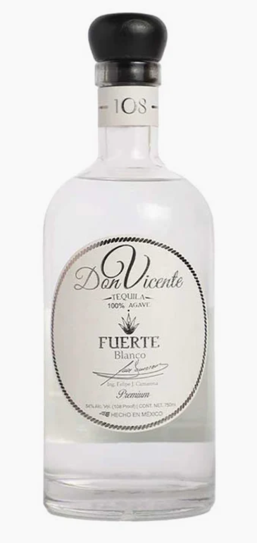 Don Vicente Fuerte Blanco Tequila at CaskCartel.com