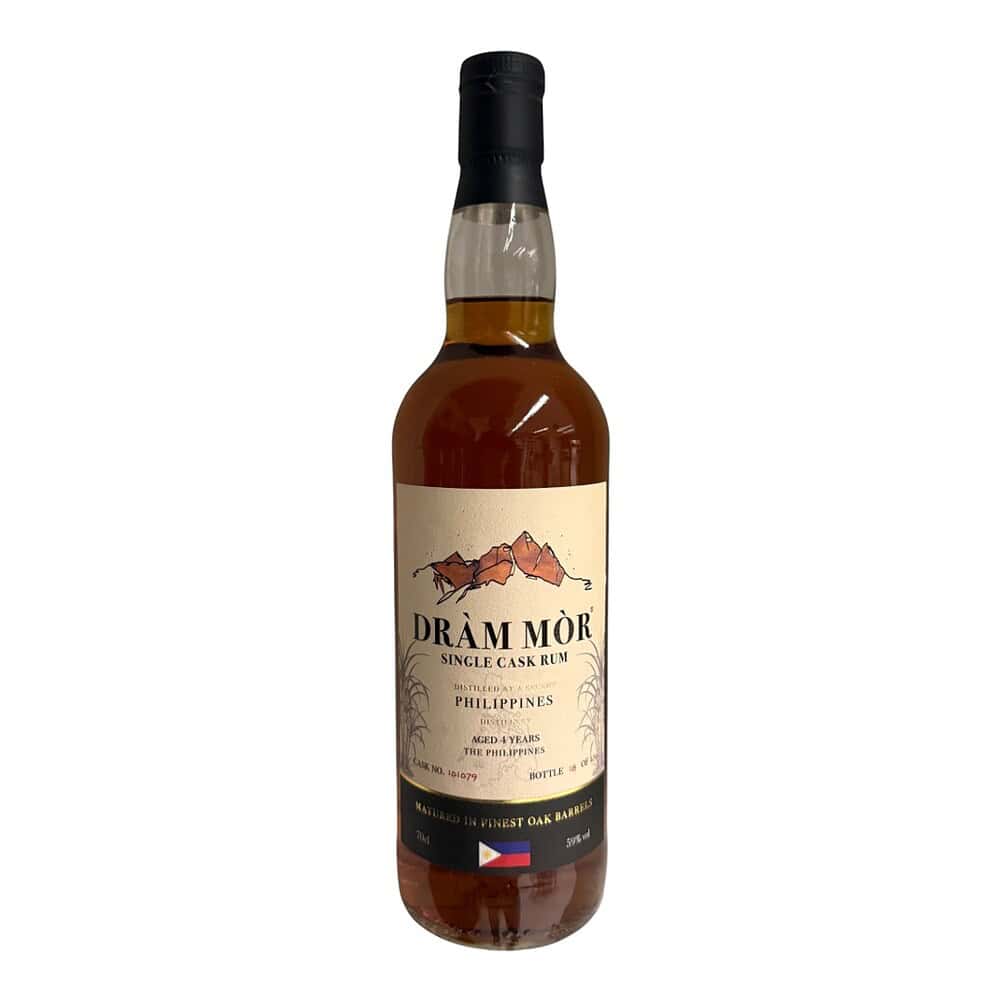 Dram Mor Philippines 4 Year Old Secret Distillery Rum | 700ML at CaskCartel.com