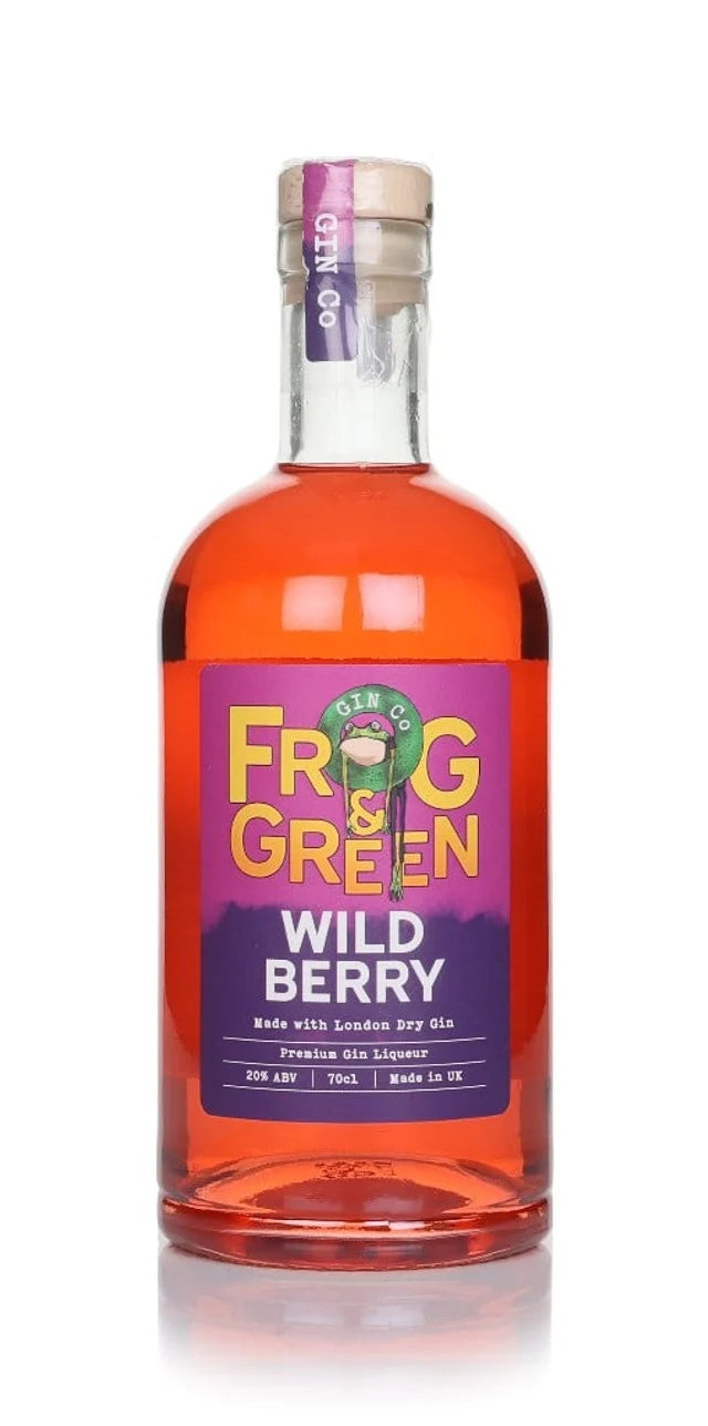 Frog & Green Wild Berry Gin Liqueur | 700ML at CaskCartel.com