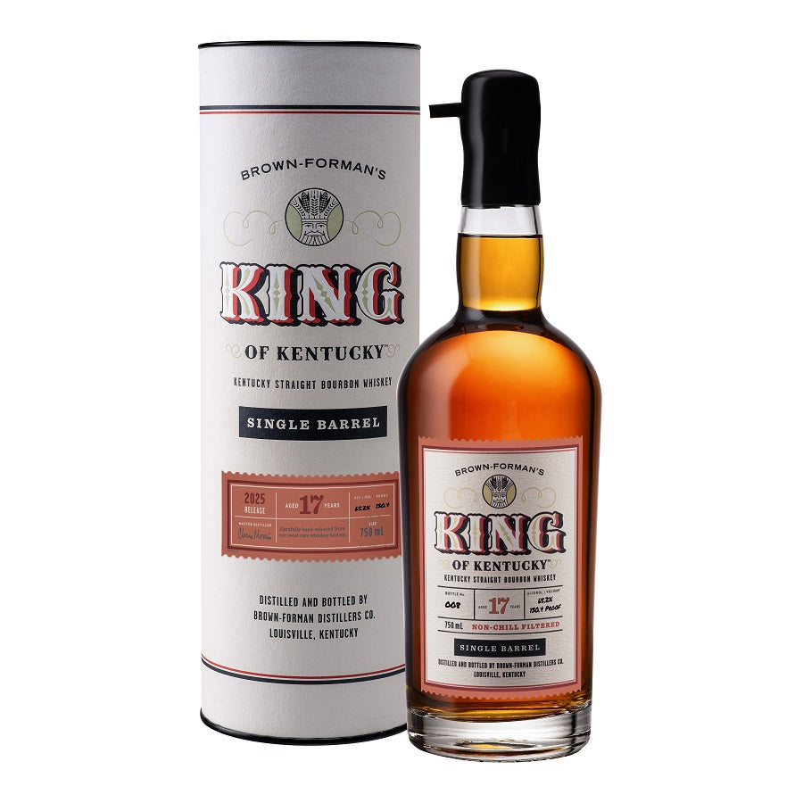 King of Kentucky | 17 Year Old | Single Barrel Kentucky Straight Bourbon Whiskey | 2025 Release at CaskCartel.com