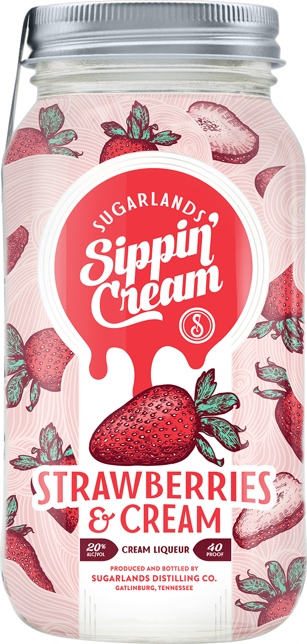 Sugarlands Strawberries & Cream Sippin’ Cream at CaskCartel.com