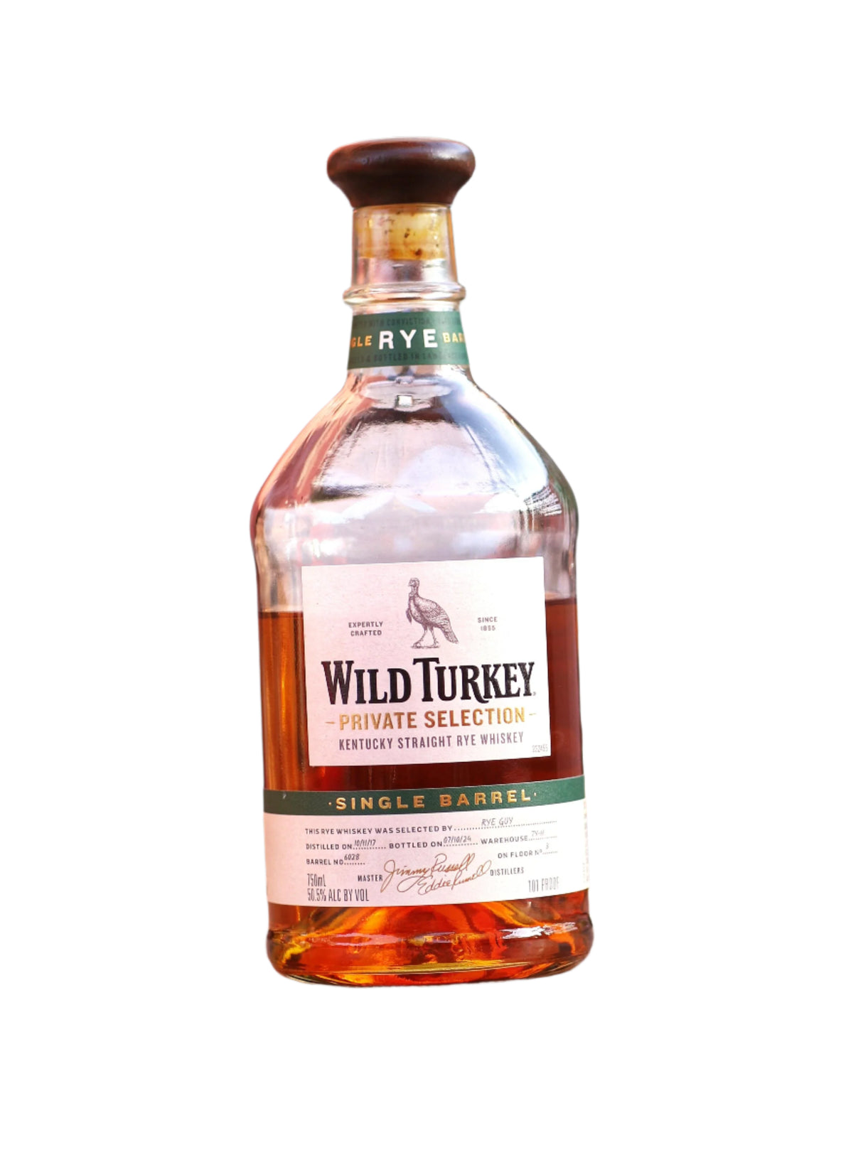 Wild Turkey Private Selection Single Barrel Kentucky Straight Rye Whisky at CaskCartel.com