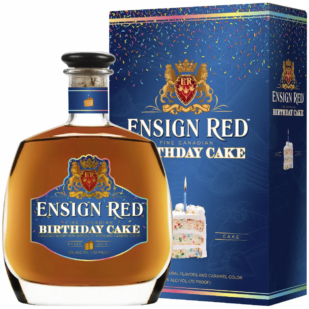 Ensign Red Birthday Cake Canadian Whisky at CaskCartel.com