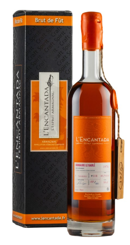 L'Encantada Domaine Le Sable 1976 Armagnac | 500ML at CaskCartel.com