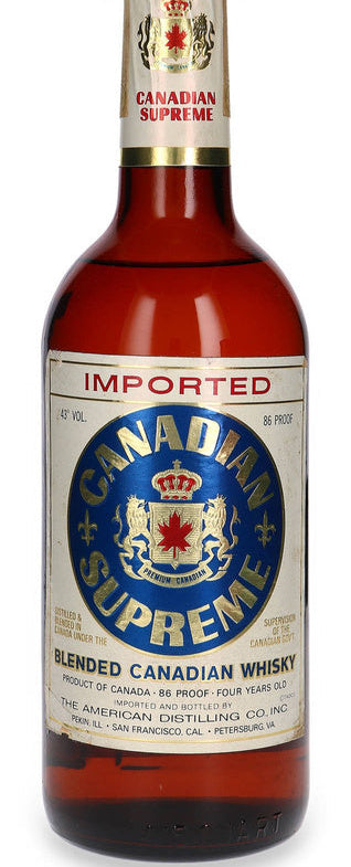 Canadian Supreme 4 Year Old Whisky | 757ML at CaskCartel.com