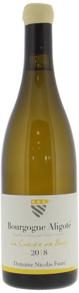 2018 | Domaine Nicolás Faure | Borgoña Aligote La Corvee de Bully