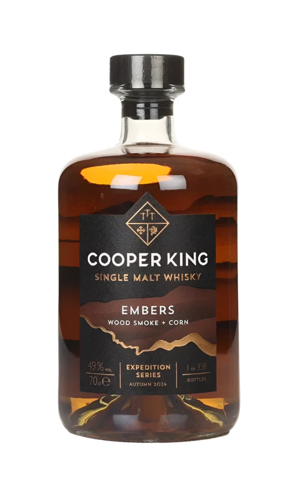 Cooper King Embers Wood Smoke + Corn Single Malt Whisky Expedition Series Autumn 2024 | 700ML at CaskCartel.com