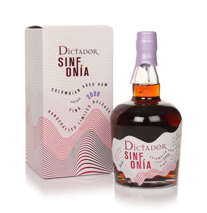 Dictador 14 Year Old 2008 Cask #ExSH-422 Sinfonia Fino Cask Rum | 700ML at CaskCartel.com