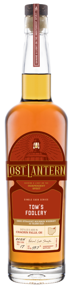 Lost Lantern | Tom's Foolery 10 Year Old | Ohio Single Cask #17 | Straight Bourbon Whiskey | 2024 Release at CaskCartel.com