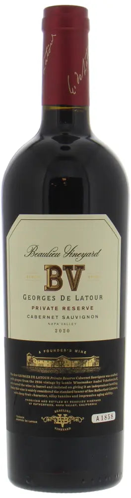 2020 | Beaulieu Vineyard | BV Georges de Latour Private Reserve Cabernet Sauvignon at CaskCartel.com