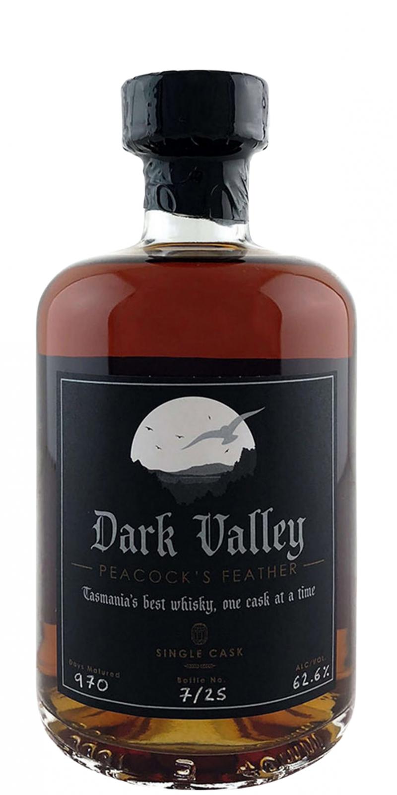 Dark Valley Peacock’s Feather DVW Single Cask Single Malt Whisky | 500ML at CaskCartel.com