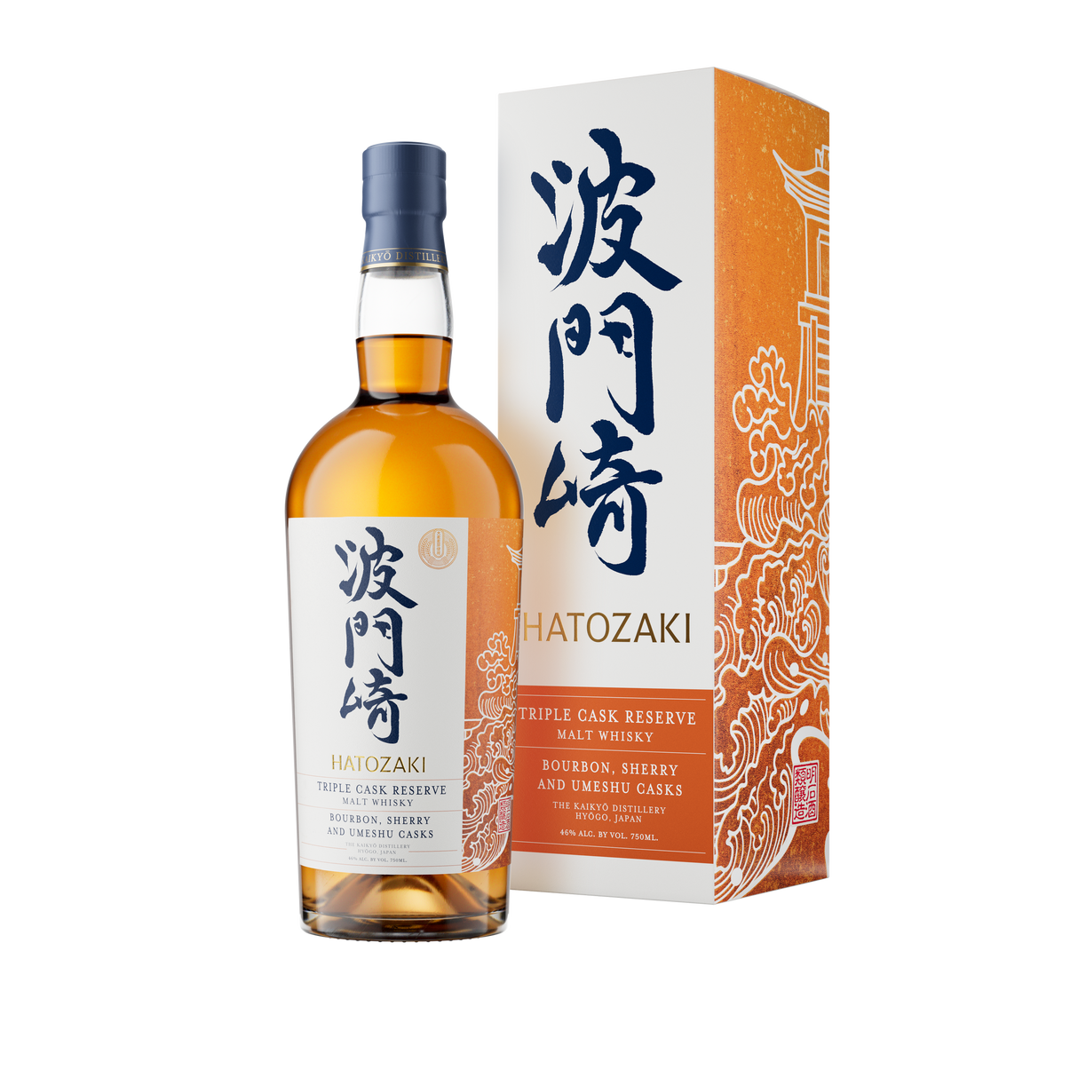 Hatozaki Triple Cask Reserve Malt Whisky at CaskCartel.com