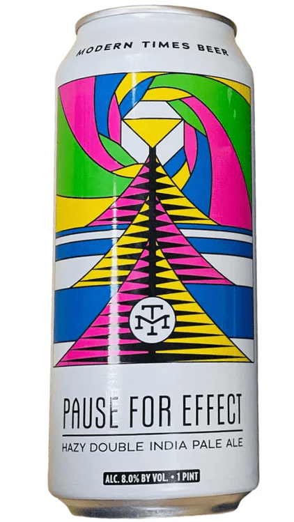 Modern Times Pause for Effect Hazy Double IPA Beer | (4)*473ML at CaskCartel.com