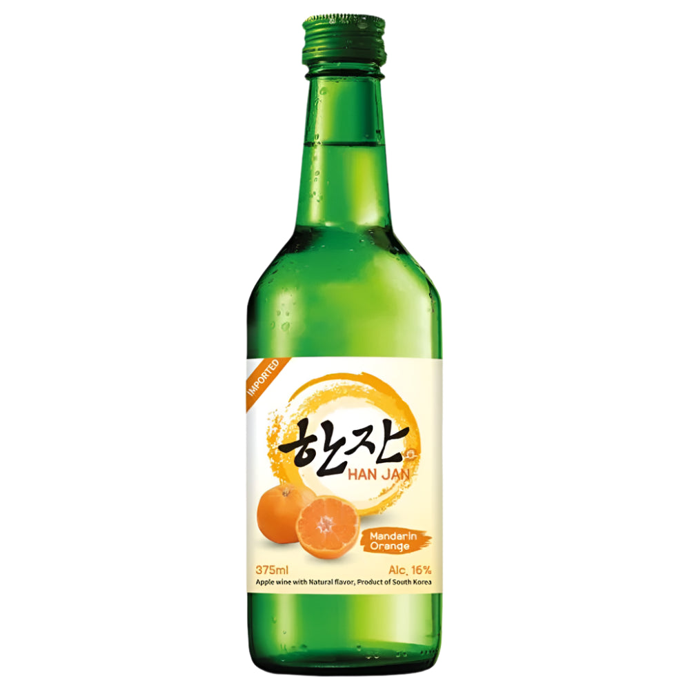 Han Jan Mandarin Orange Soju | 375ML at CaskCartel.com