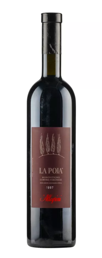 1997 | Allegrini | La Poja Monovitigno Corvina Veronese at CaskCartel.com