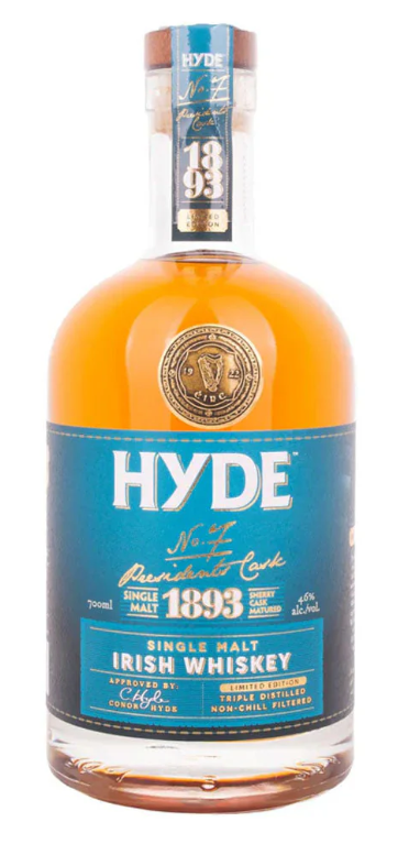 Hyde #7 Presidents Cask Single Malt Irish Whiskey