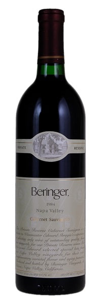1984 | Beringer | Private Reserve Cabernet Sauvignon at CaskCartel.com
