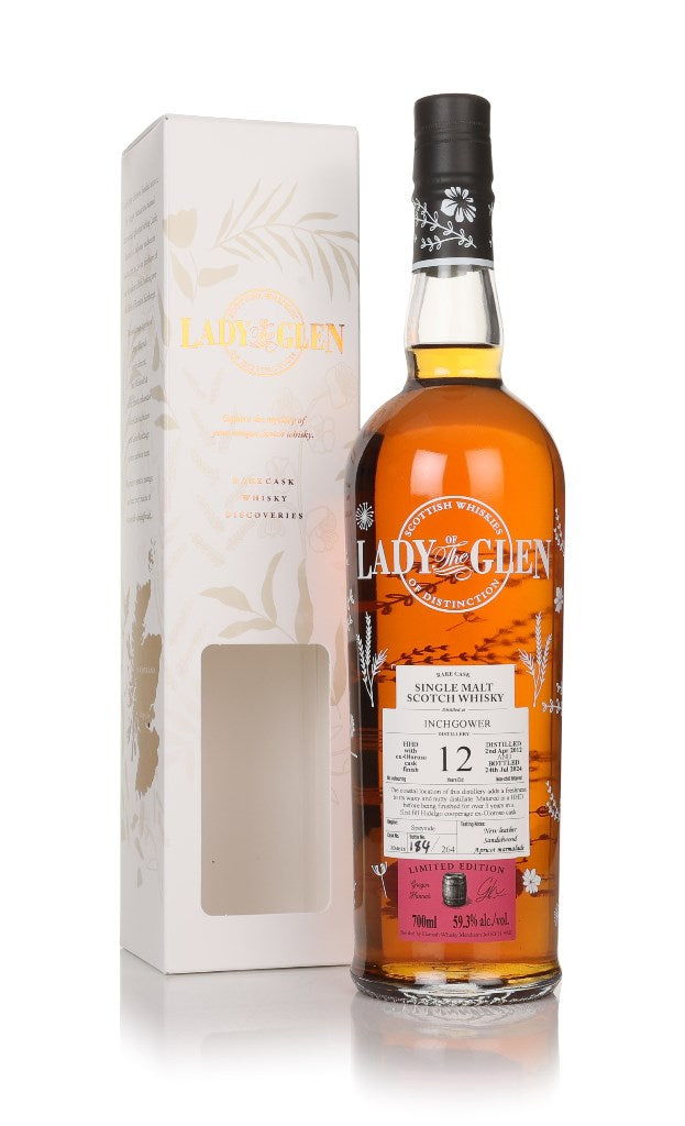 Inchgower 12 Year Old 2012 Cask #804616 Lady Of The Glen Single Malt Scotch Whisky | 700ML at CaskCartel.com