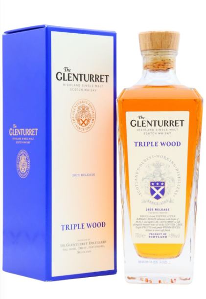Glenturret 2025 Release Triple Wood Single Malt Scotch Whisky | 700ML at CaskCartel.com