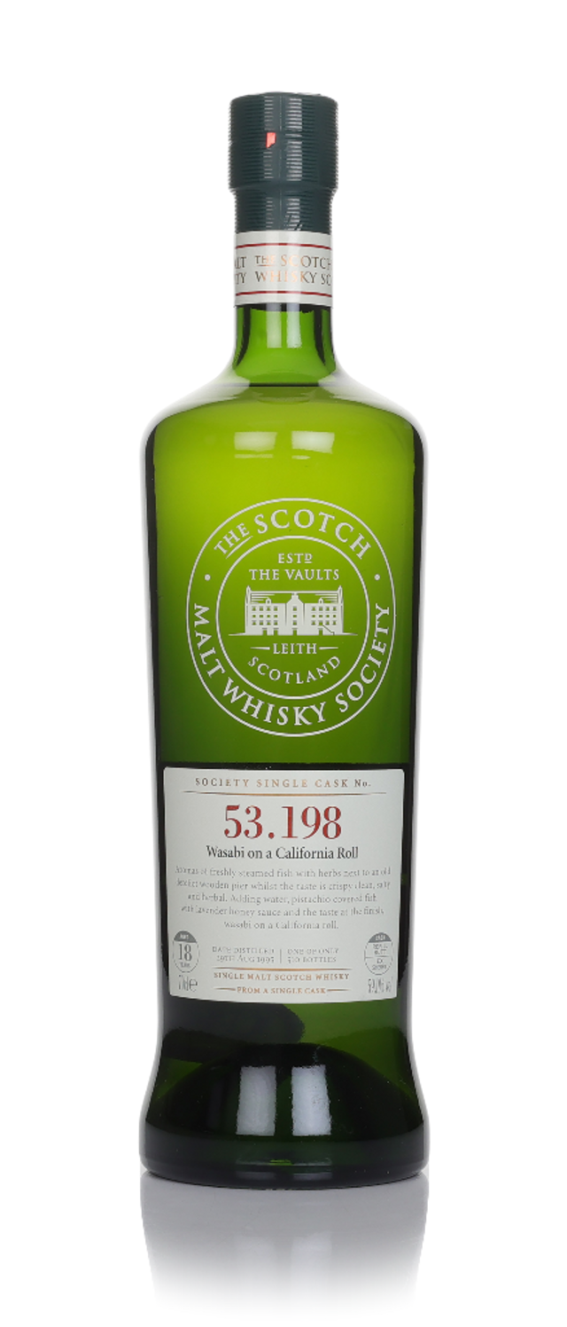 Caol Ila 18 Year Old 1995 Cask #53.198 - (The Scotch Malt Whisky Society) Single Malt Scotch Whisky | 700ML at CaskCartel.com