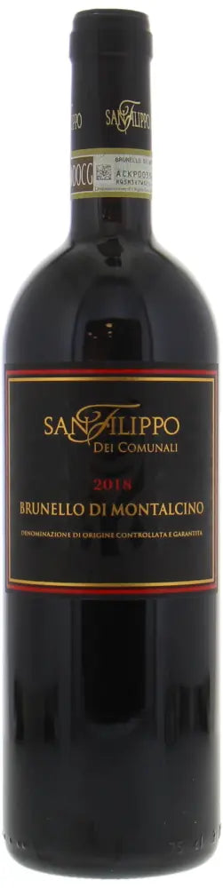 2018 | San Filippo | Brunello di Montalcino at CaskCartel.com