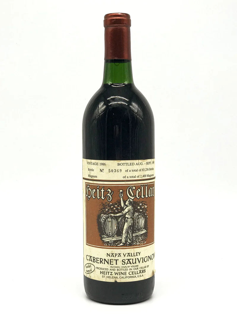 1986 | Heitz Wine Cellar | Martha's Vineyard Cabernet Sauvignon at CaskCartel.com