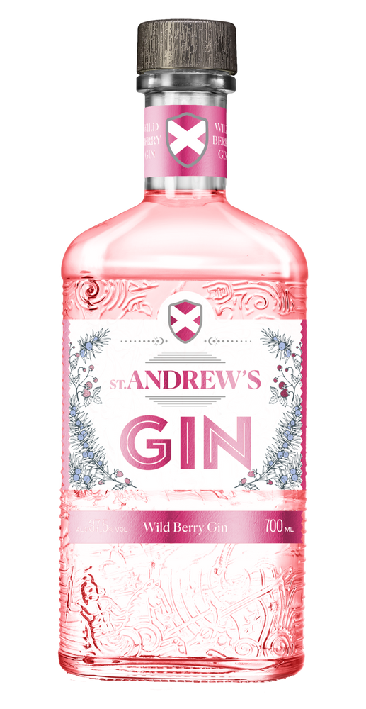 St. Andrew's Wild Berry Gin | 700ML at CaskCartel.com