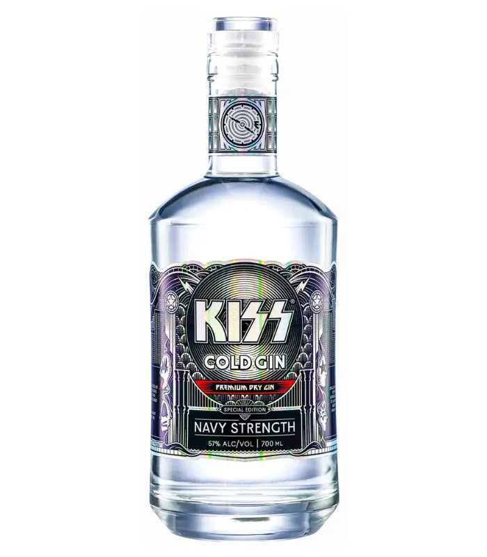 KISS Cold Gin Navy Strength | 700ML at CaskCartel.com