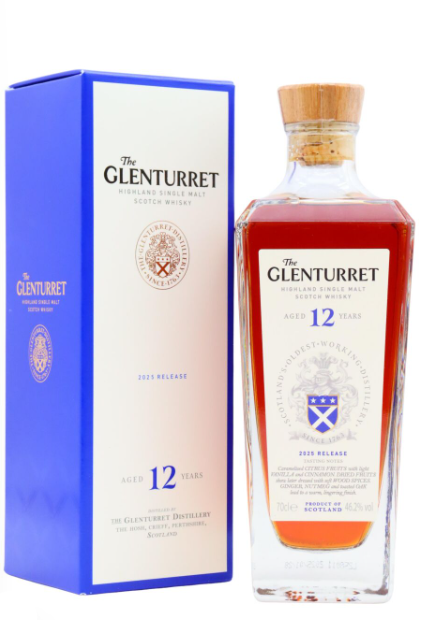 Glenturret 2025 Release 12 Year Old Single Malt Scotch Whisky | 700ML at CaskCartel.com