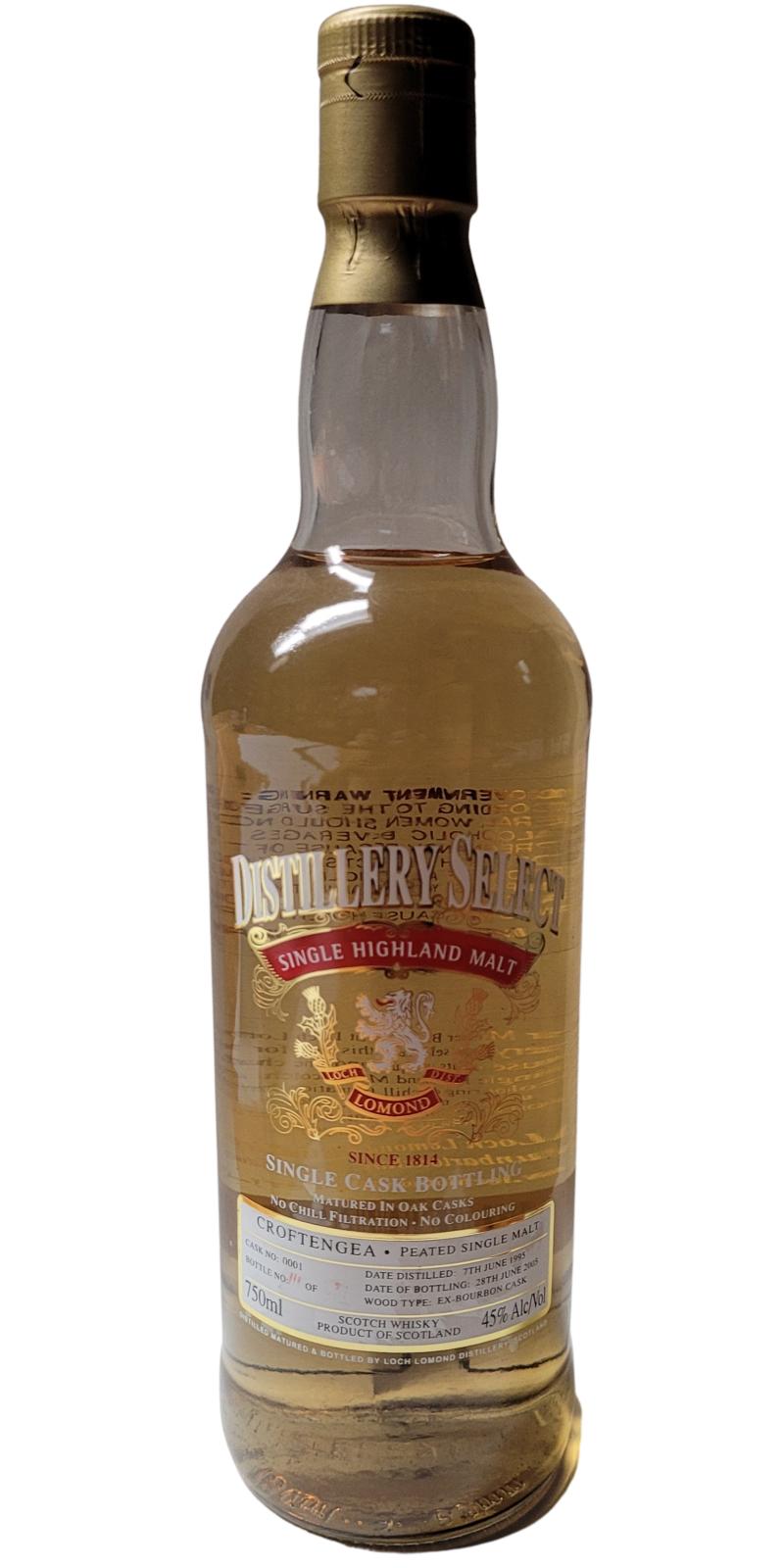 Croftengea 1995 Distillery Select Single Malt Scotch Whisky at CaskCartel.com