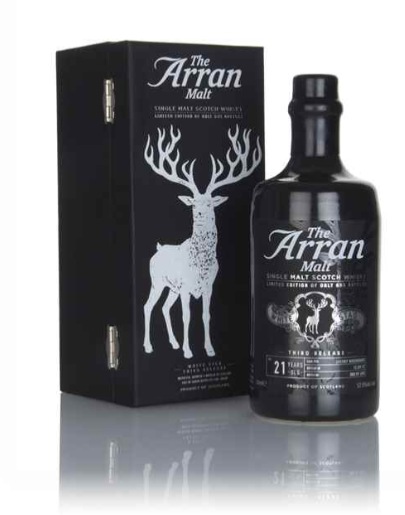 Arran White Stag 21 Year Old - Third Release Single Malt Scotch Whisky | 700ML at CaskCartel.com