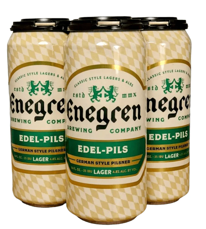 Enegren Brewing Co. Edel-Pils Lager Beer | (4)*475ML at CaskCartel.com