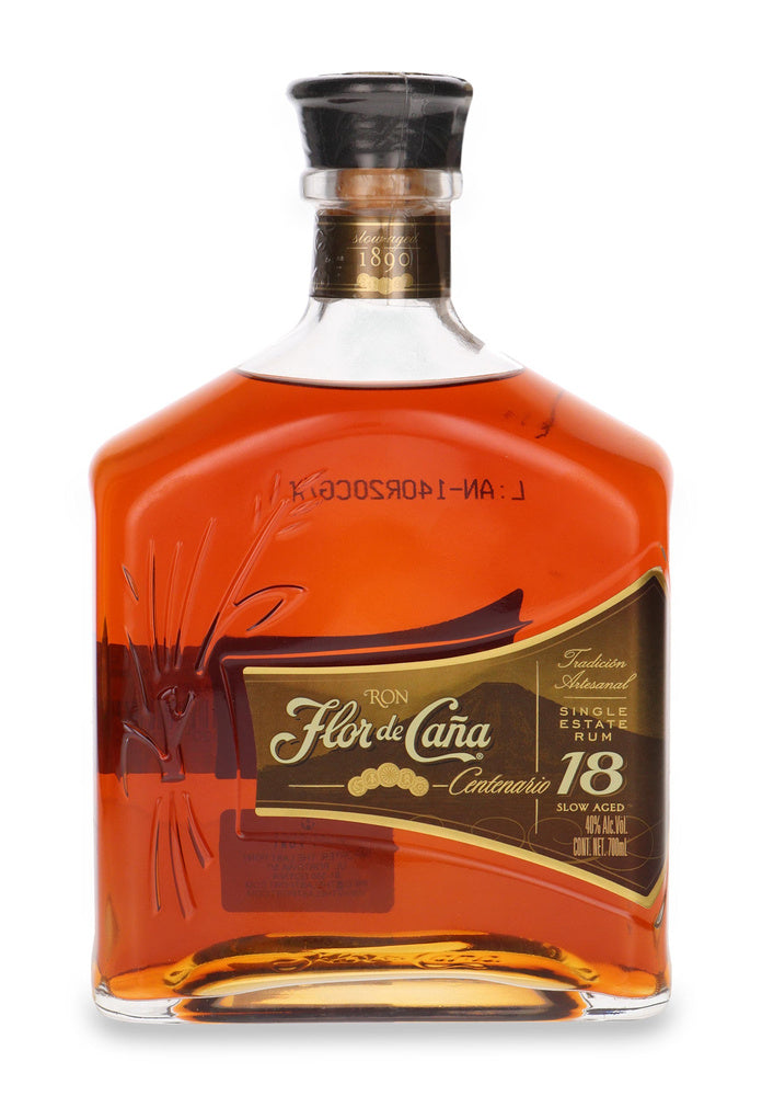 Flor de Cana Centenario 18 Year Old Bourbon Cask Rum | 700ML at CaskCartel.com