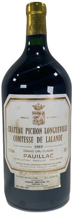 1989 | Château Pichon Longueville Comtesse de Lalande | Pauillac (Double Magnum) at CaskCartel.com