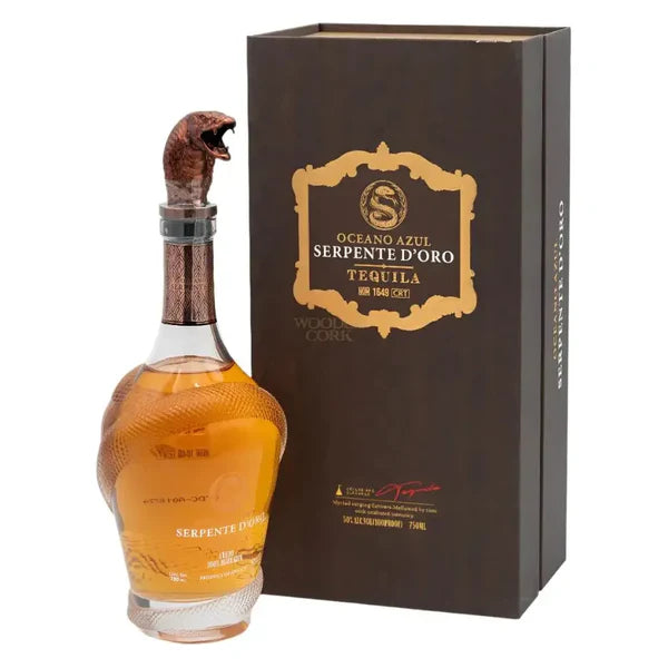Oceano Azul Serpente D'Oro Anejo Tequila at CaskCartel.com