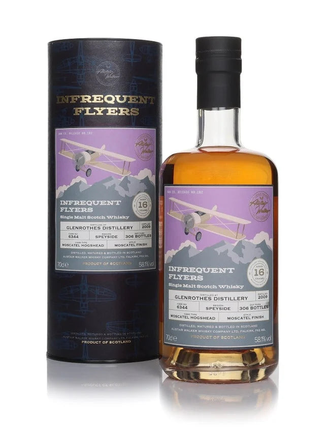 Glenrothes 16 Year Old 2009 Cask #6344 - Infrequent Flyers (Alistair Walker) Single Malt Scotch Whisky | 700ML at CaskCartel.com