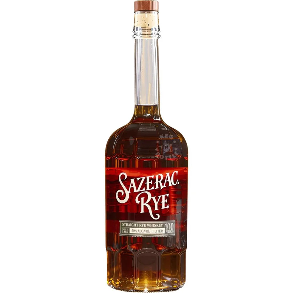 Sazerac 100 Proof Straight Rye Whiskey | 1L at CaskCartel.com