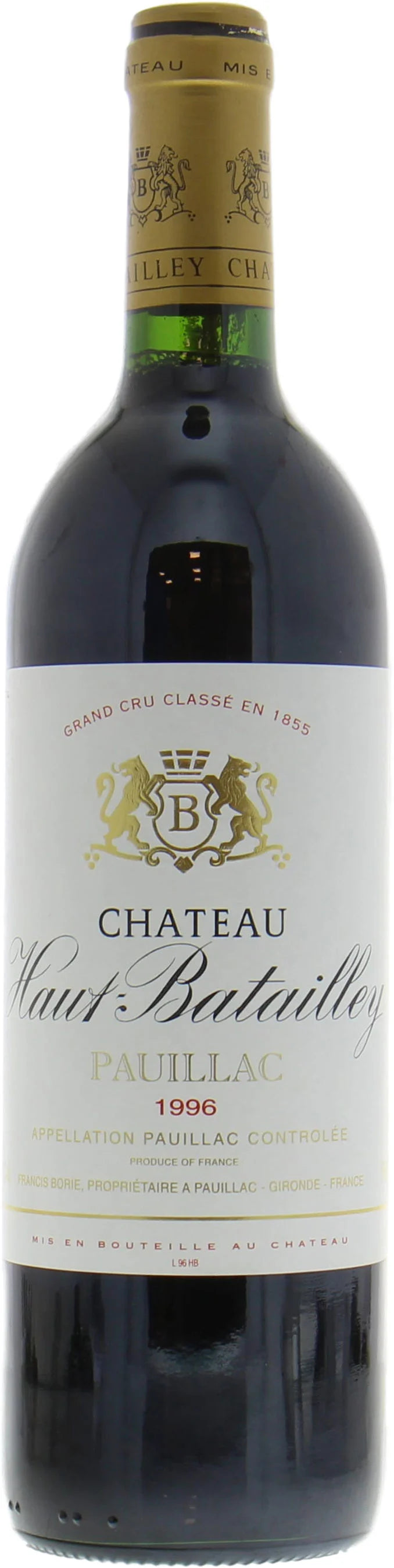 1996 | Château Haut-Batailley | Pauillac at CaskCartel.com