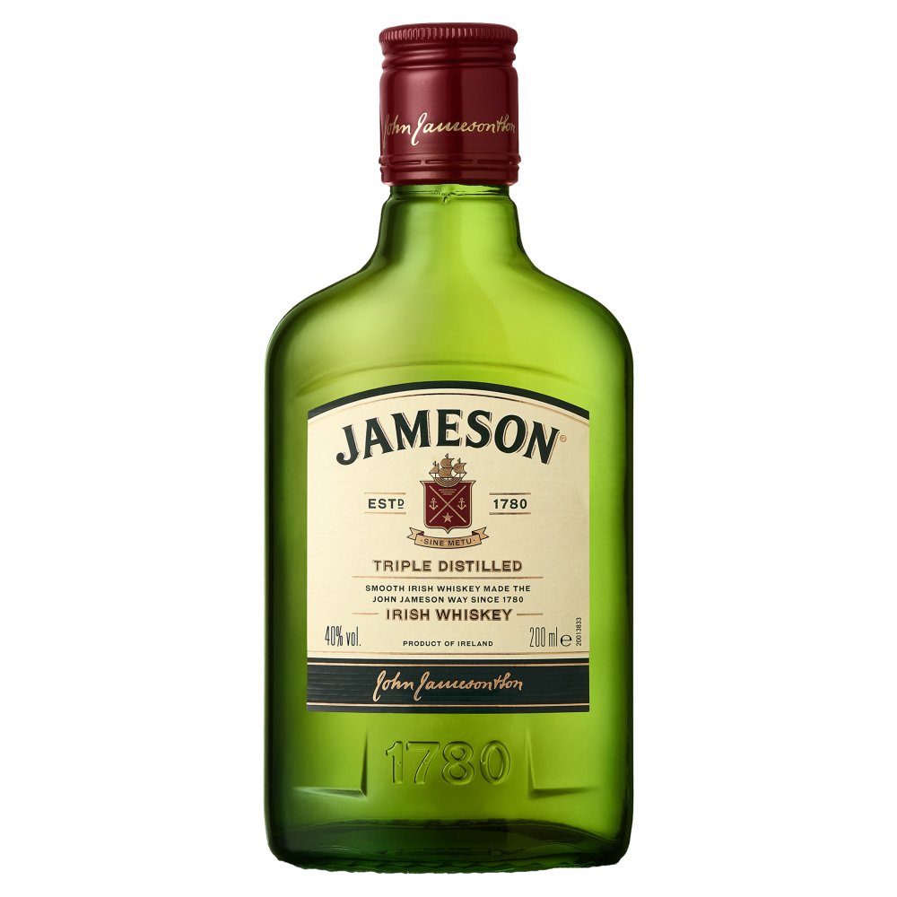 Jameson Triple Distilled Irish Whiskey | 200ML at CaskCartel.com