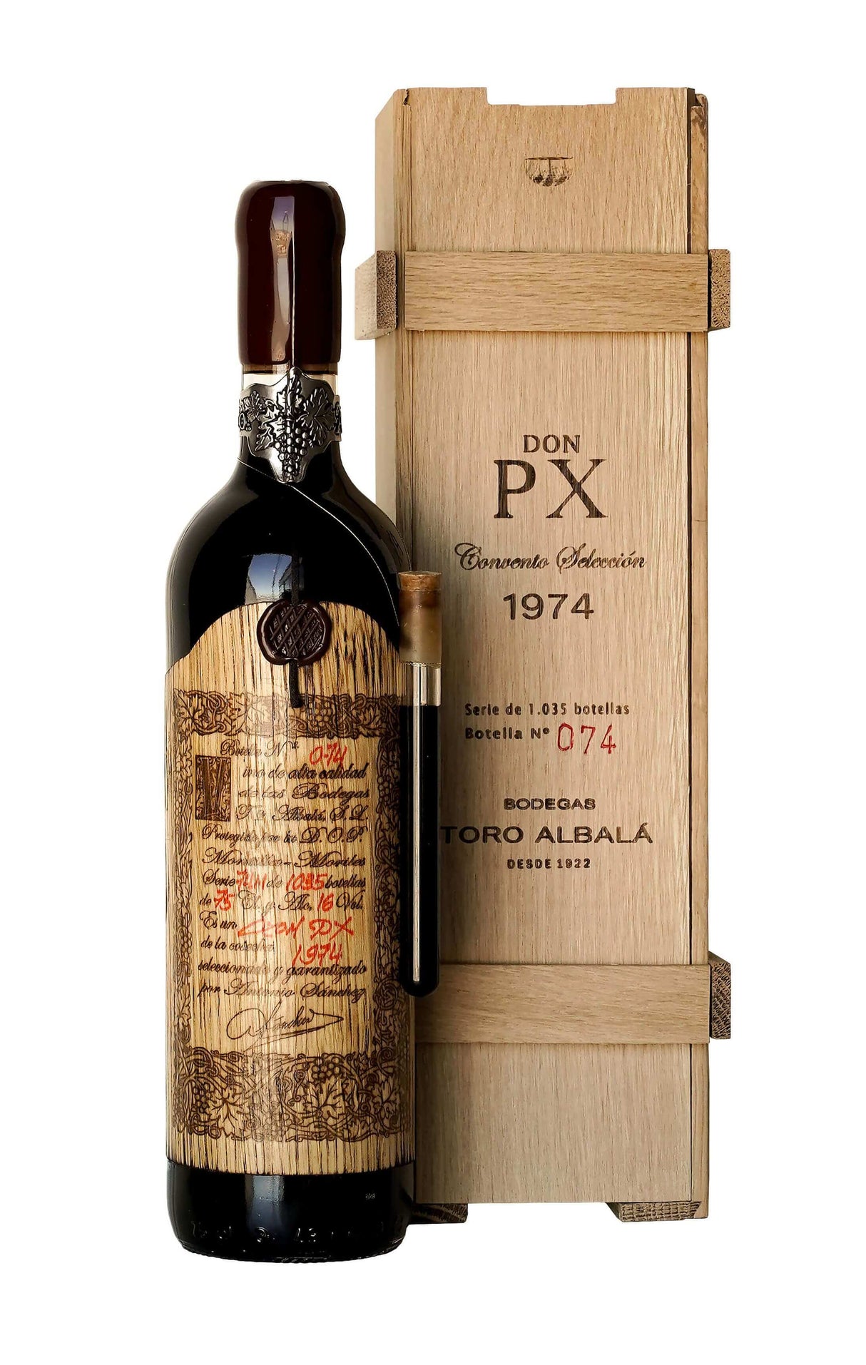 1974 | Toro Albala | Don PX Convento Seleccion at CaskCartel.com