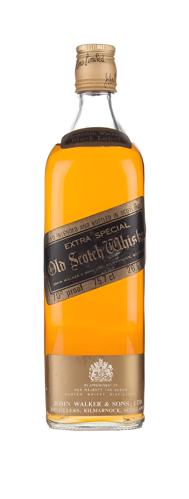 Johnnie Walker Black Label Extra Special - 1970s Blended Scotch Whisky | 760ML at CaskCartel.com