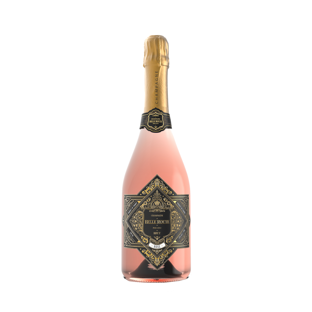Belle Route Champagne | Brut Rose - NV at CaskCartel.com