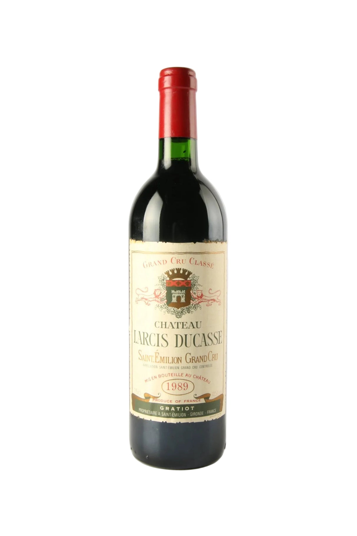 1989 | Chateau Larcis Ducasse | Saint-Emilion Grand Cru at CaskCartel.com