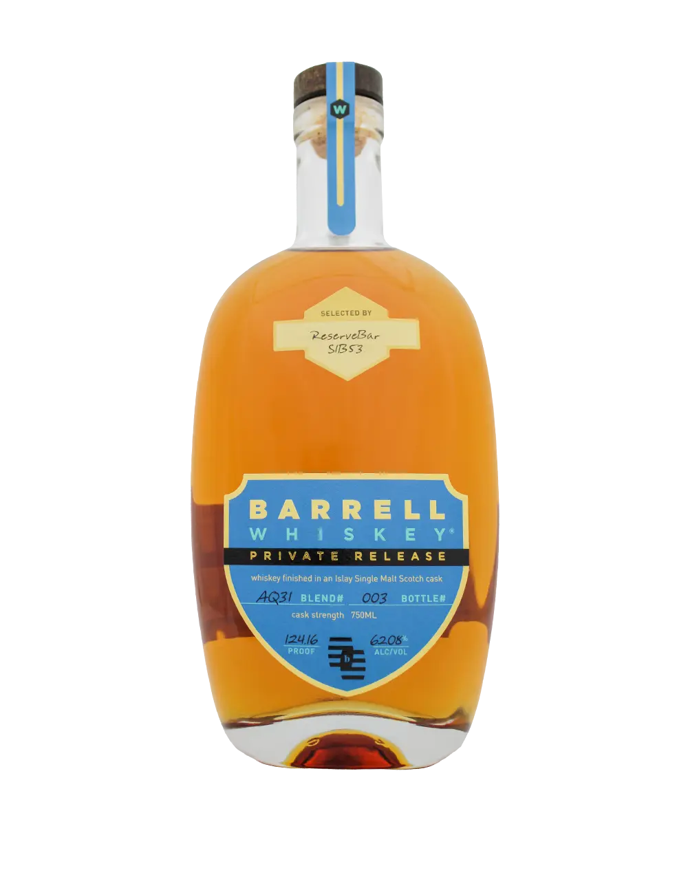 Barrell Craft Spirits Private Release Islay Cask Finish S1B53 at CaskCartel.com